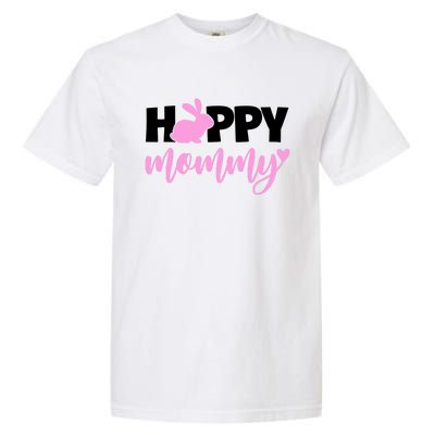 Happy Mommy Cute Bunny Garment-Dyed Heavyweight T-Shirt