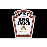 Halloween Matching Costume Spicy Bbq Sauce Bottle Label Bumper Sticker