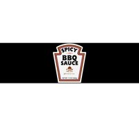 Halloween Matching Costume Spicy Bbq Sauce Bottle Label Bumper Sticker