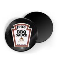 Halloween Matching Costume Spicy Bbq Sauce Bottle Label Magnet