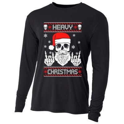 Heavy Metal Christmas 2020 Ugly Christmas Cool Gift Cooling Performance Long Sleeve Crew