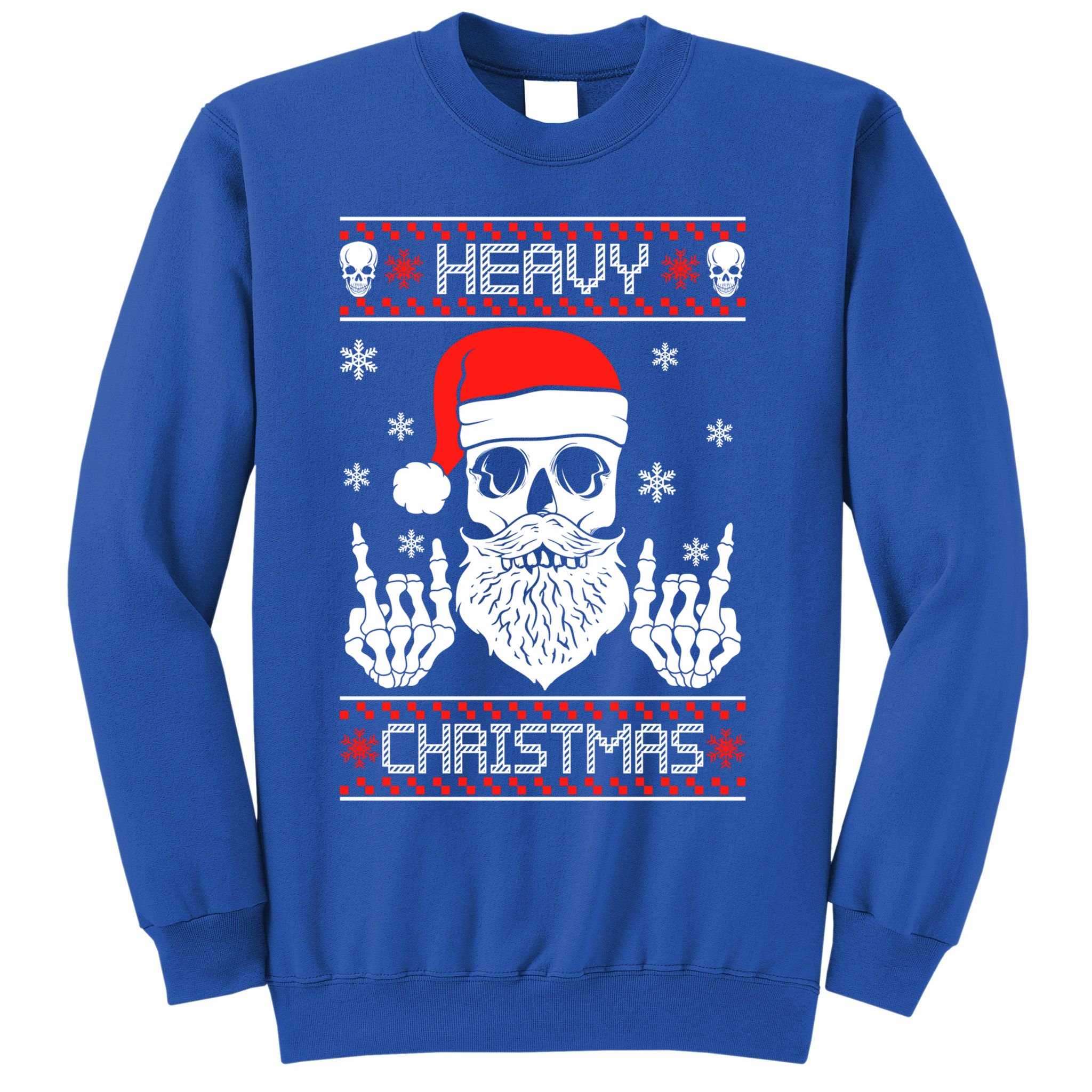 Heavy Metal Christmas 2020 Ugly Christmas Cool Gift Sweatshirt