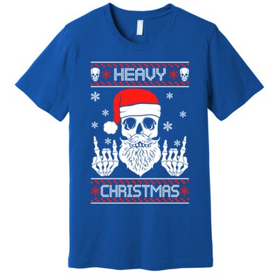 Heavy Metal Christmas 2020 Ugly Christmas Cool Gift Premium T-Shirt