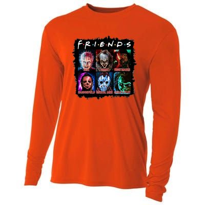 Horror Movie Character Halloween Friends Horror Fan Gift Cooling Performance Long Sleeve Crew