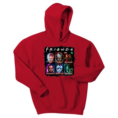 Horror Movie Character Halloween Friends Horror Fan Gift Kids Hoodie