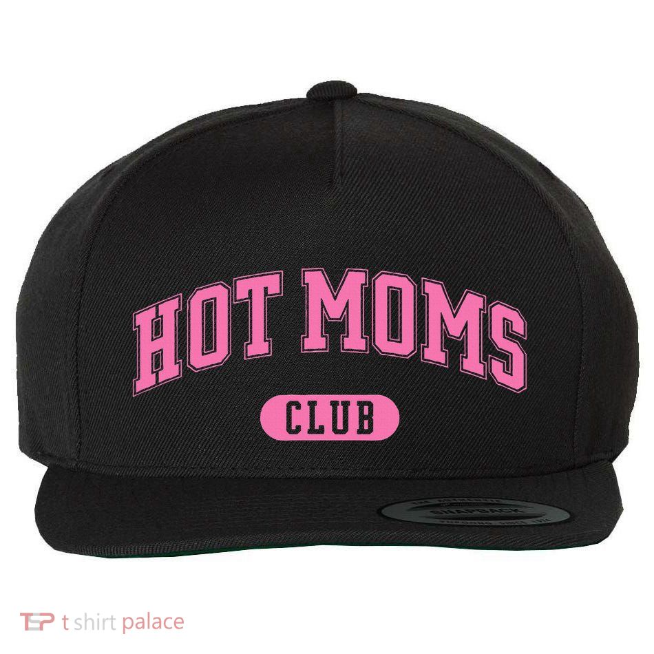 Hot Moms Club Wool Snapback Cap