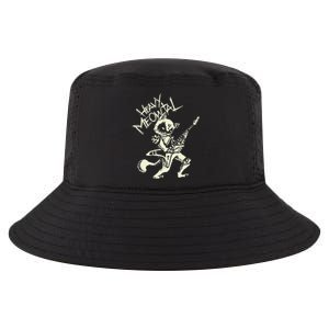 Heavy Metal Cats Gift Clothing Guitar Playing Cat Gothic Cool Comfort Performance Bucket Hat