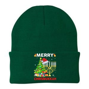 Hanukkah Merry Christmas Chrismukkah Ugly Sweater Knit Cap Winter Beanie