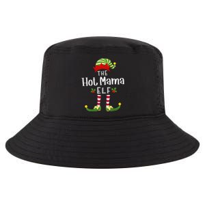 Hot Mama Christmas Elf Matching Pajama XMas Party  Cool Comfort Performance Bucket Hat