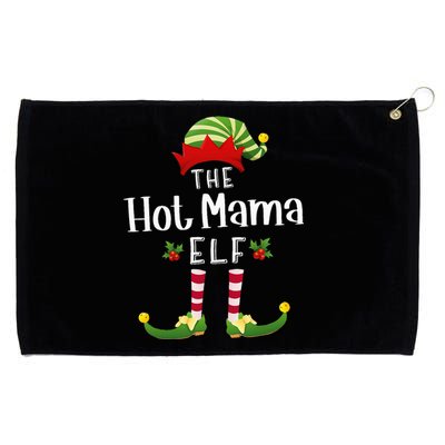 Hot Mama Christmas Elf Matching Pajama XMas Party  Grommeted Golf Towel