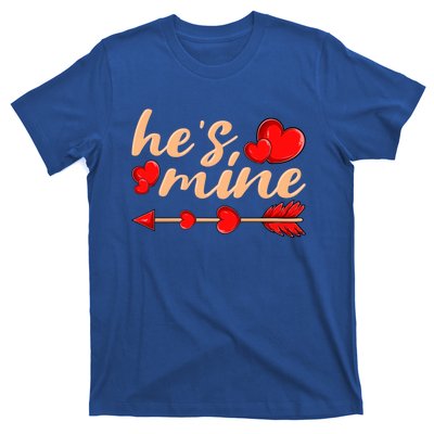 He's Mine Couple Valentine's Day Great Gift T-Shirt