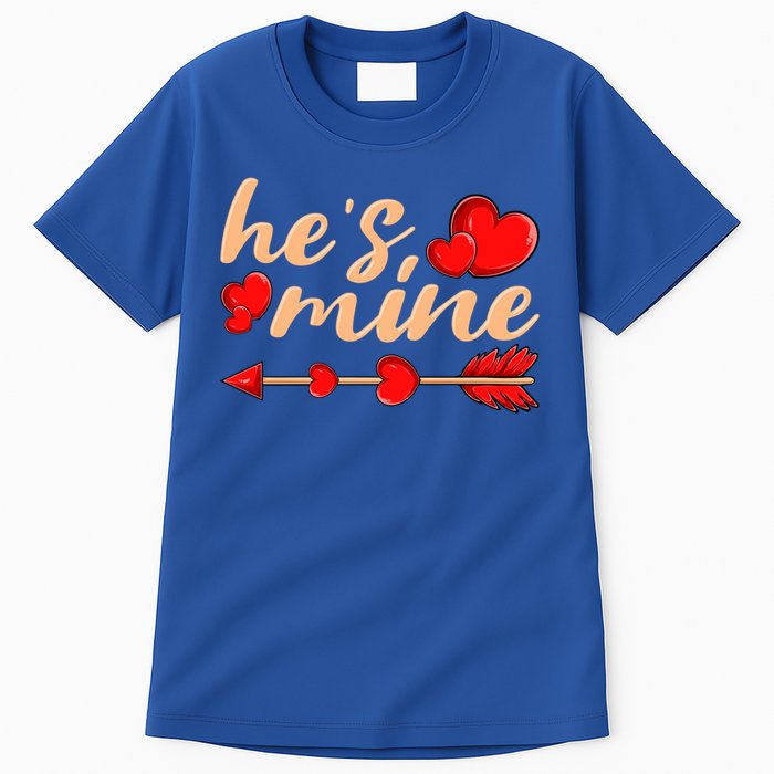 He's Mine Couple Valentine's Day Great Gift Tall T-Shirt