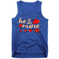 He's Mine Couple Valentine's Day Great Gift Tank Top