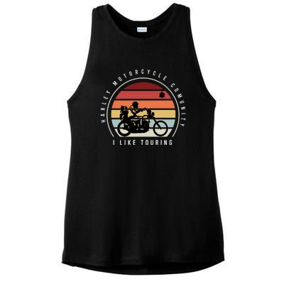 Harley Motorcycle Community Ladies PosiCharge Tri-Blend Wicking Tank