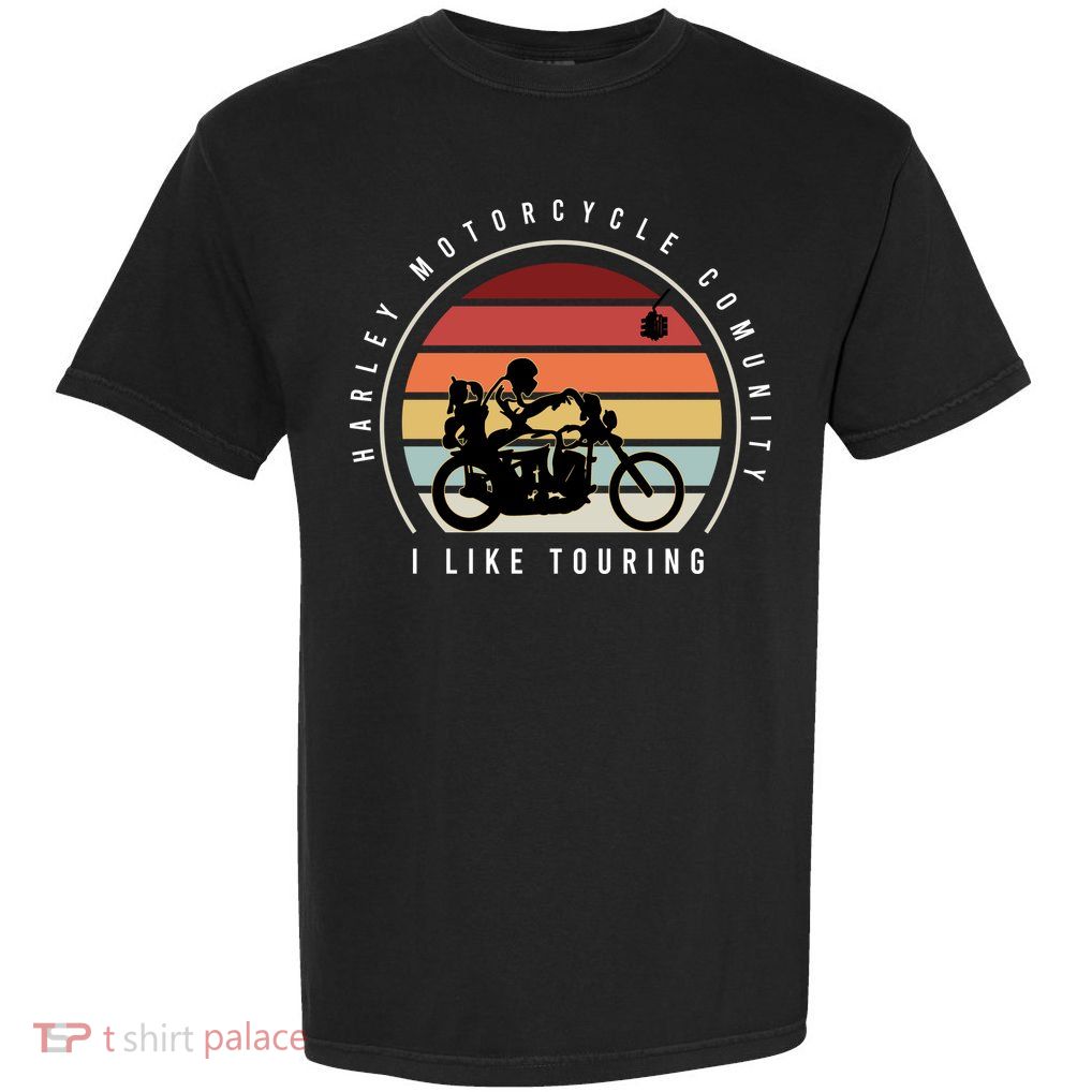 Harley Motorcycle Community Garment-Dyed Heavyweight T-Shirt