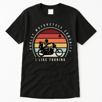 Harley Motorcycle Community Tall T-Shirt