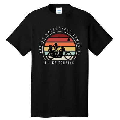 Harley Motorcycle Community Tall T-Shirt