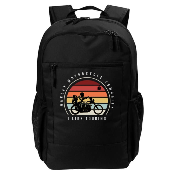 Harley Motorcycle Community Daily Commute Backpack