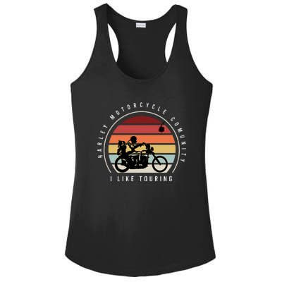 Harley Motorcycle Community Ladies PosiCharge Competitor Racerback Tank