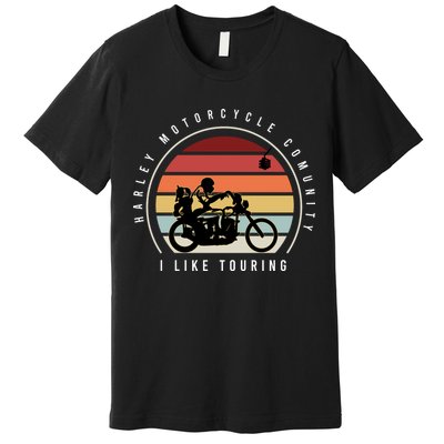Harley Motorcycle Community Premium T-Shirt