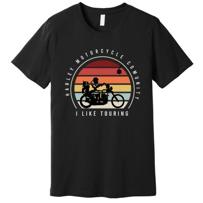 Harley Motorcycle Community Premium T-Shirt