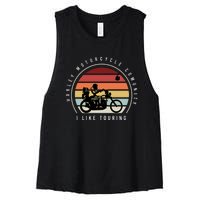 Harley Motorcycle Community Women's Racerback Cropped Tank