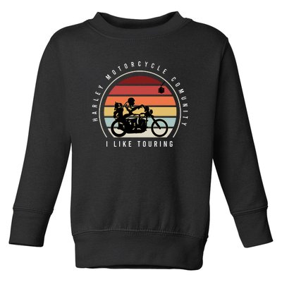 Harley Motorcycle Community Toddler Sweatshirt