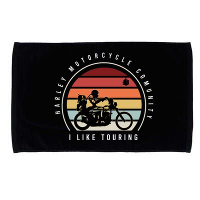 Harley Motorcycle Community Microfiber Hand Towel