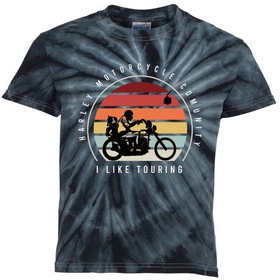 Harley Motorcycle Community Kids Tie-Dye T-Shirt