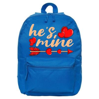 He's Mine Couple Valentine's Day Gift 16 in Basic Backpack