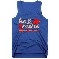 He's Mine Couple Valentine's Day Gift Tank Top