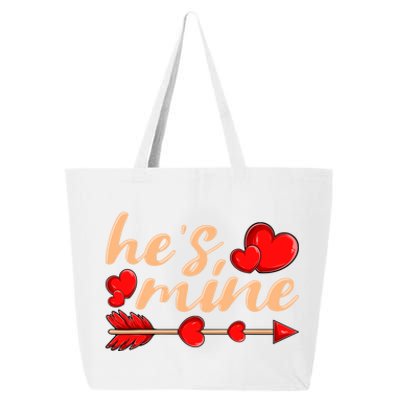 He's Mine Couple Valentine's Day Gift 25L Jumbo Tote