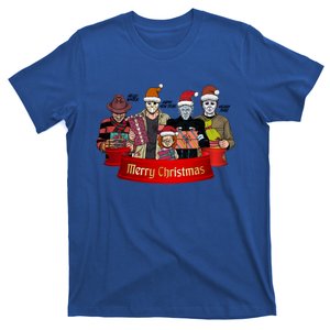 Horror Merry Christmas Halloween Friends Funny Costume Great Gift T-Shirt