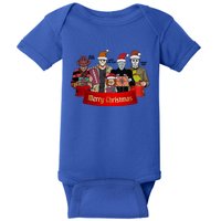 Horror Merry Christmas Halloween Friends Funny Costume Great Gift Baby Bodysuit