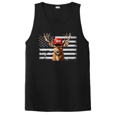 Hunting Maga Camouflage Usa Flag Deer Hunting Season PosiCharge Competitor Tank