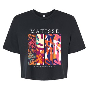 Henri Matisse Cut Outs Art Lover Teachers Bella+Canvas Jersey Crop Tee