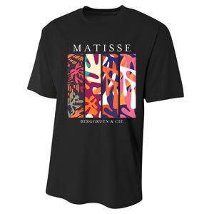 Henri Matisse Cut Outs Art Lover Teachers Performance Sprint T-Shirt