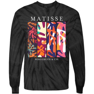 Henri Matisse Cut Outs Art Lover Teachers Tie-Dye Long Sleeve Shirt