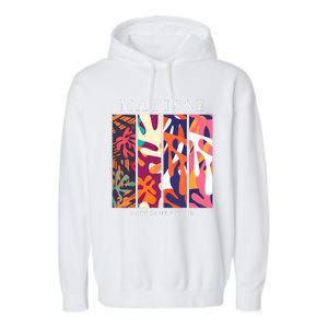 Henri Matisse Cut Outs Art Lover Teachers Garment-Dyed Fleece Hoodie