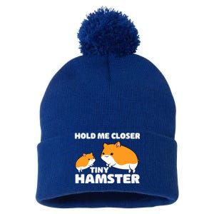 Hold Me Closer Tiny Hamster Hamster Gift Pom Pom 12in Knit Beanie