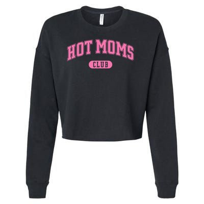 Hot Moms Club Cropped Pullover Crew