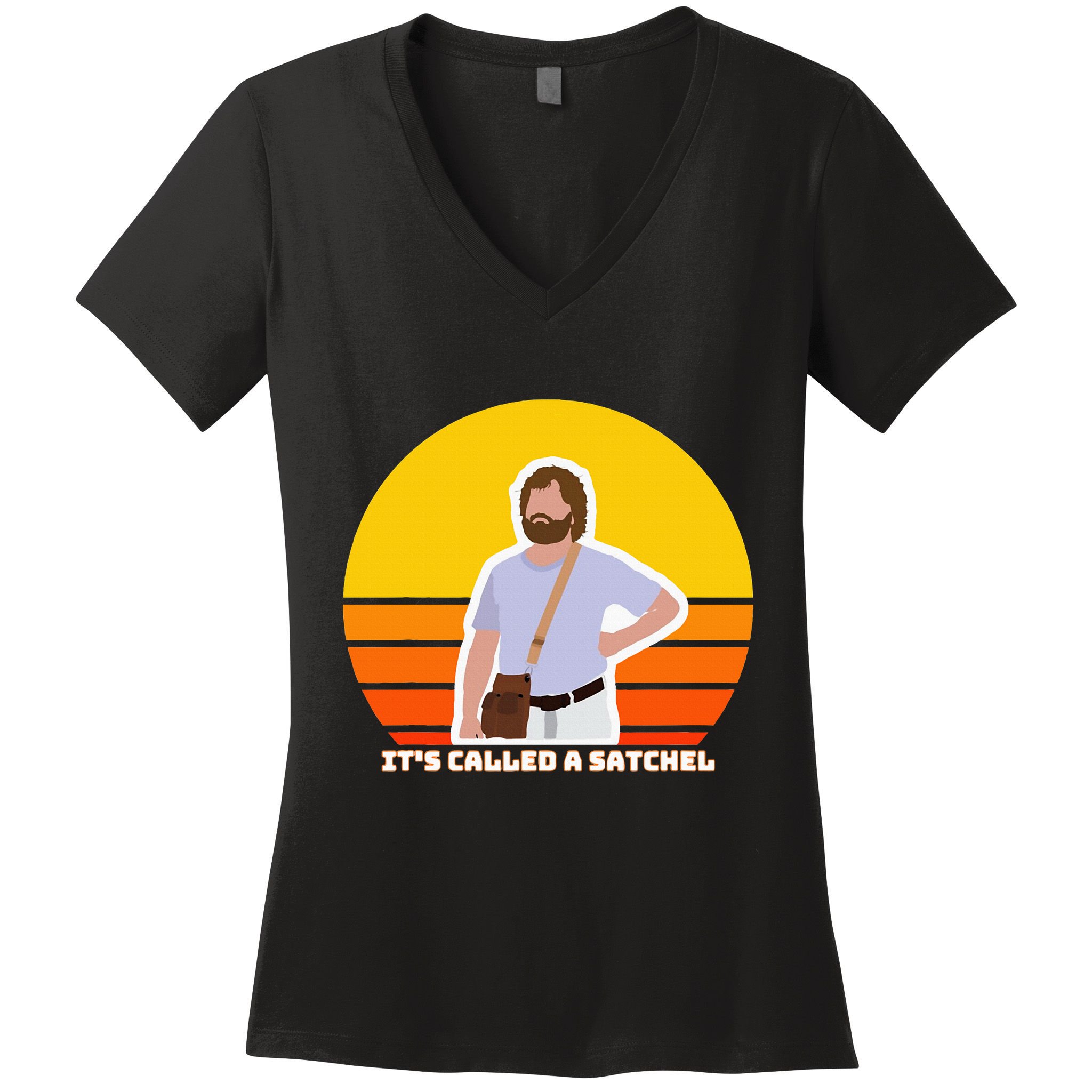 Hangover Movie Classic Cinema Women's V-Neck T-Shirt
