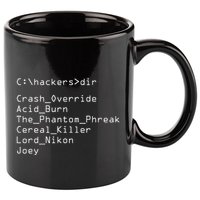 Hackers Movie C Cast Of Characters 11oz C Handle Ceramic Mug