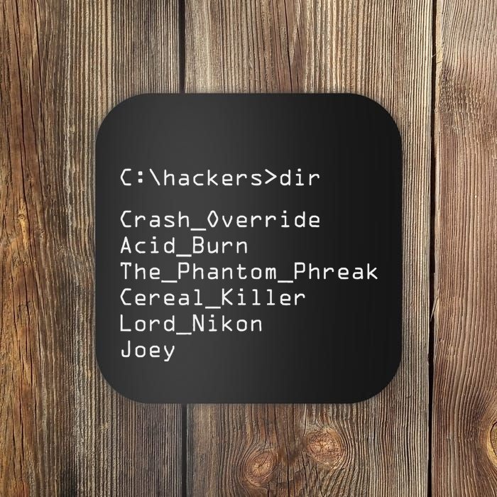 Hackers Movie C Cast Of Characters Coaster