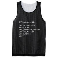 Hackers Movie C Cast Of Characters Mesh Reversible Basketball Jersey Tank