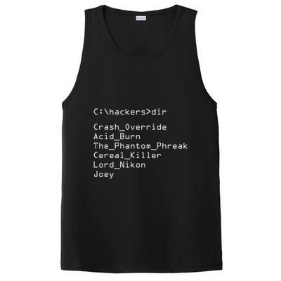 Hackers Movie C Cast Of Characters PosiCharge Competitor Tank