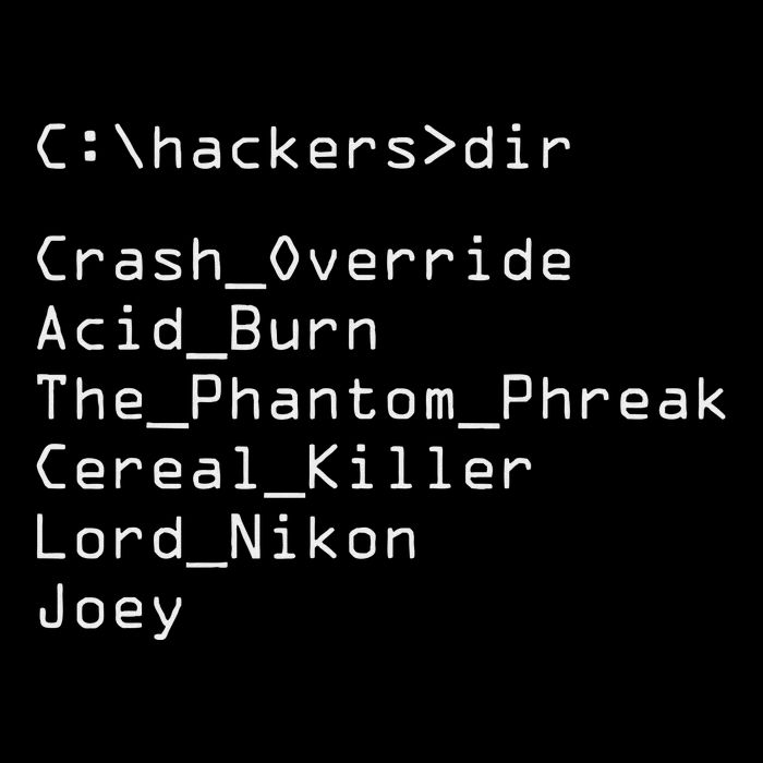 Hackers Movie C Cast Of Characters Women's T-Shirt