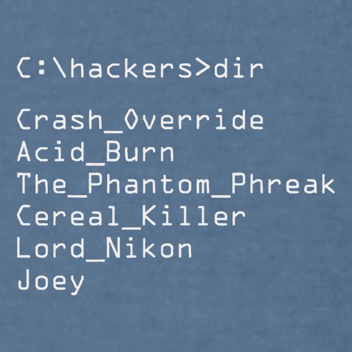 Hackers Movie C Cast Of Characters Garment-Dyed Sweatshirt