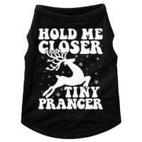 Hold me closer tiny prancer Deer Ugly Christmas Sweater Doggie Tank