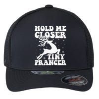 Hold me closer tiny prancer Deer Ugly Christmas Sweater Flexfit Unipanel Trucker Cap